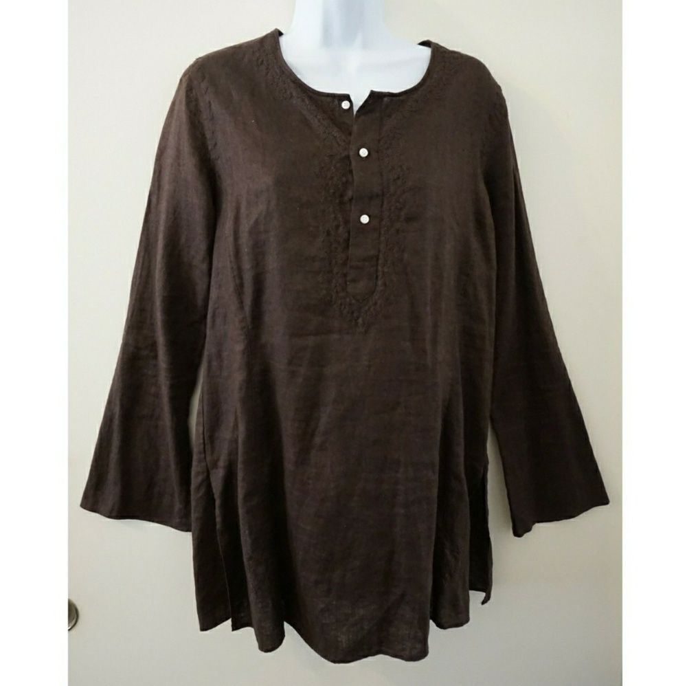 Acrobat Linen Tunic - Picture 2 of 4